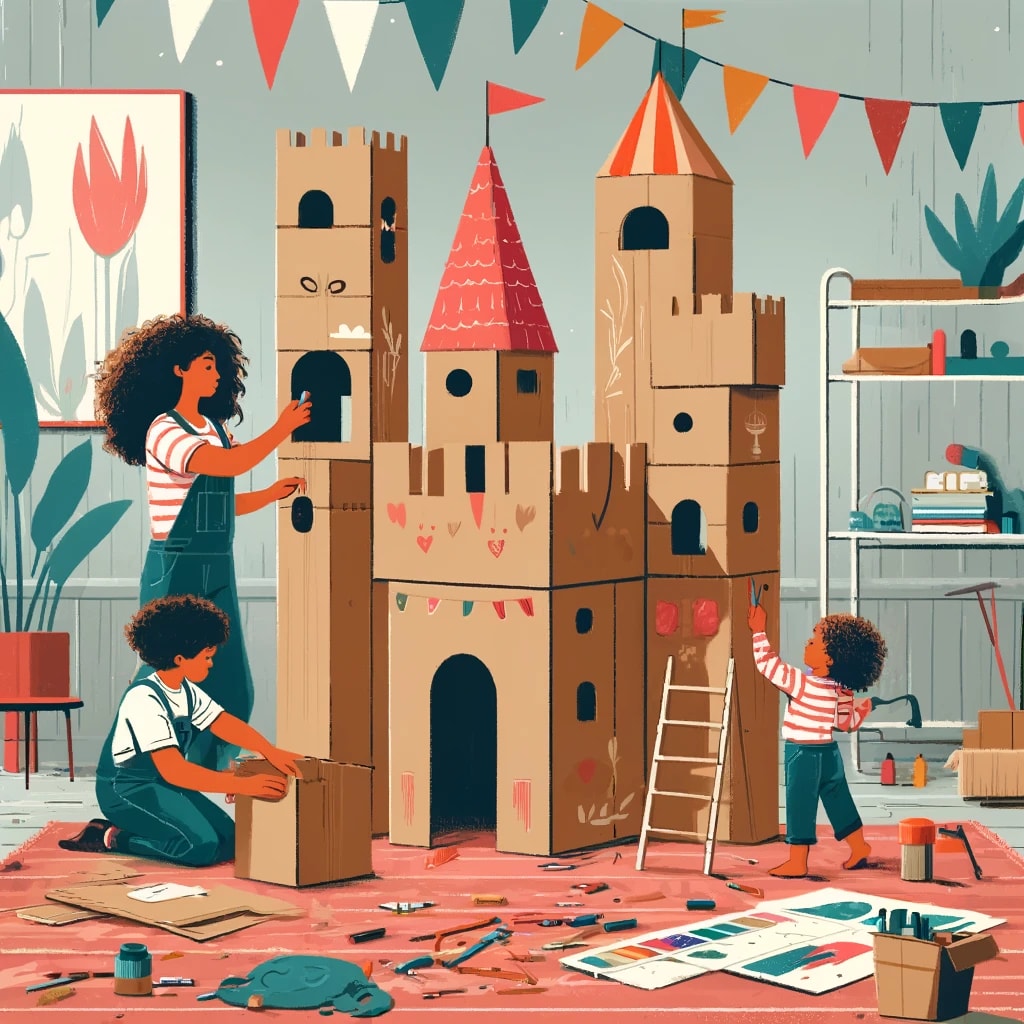 Epic Cardboard Castle Engineering: Ultimate Guide to Designing, Building & Decorating Medieval Fortresses for Young Architects