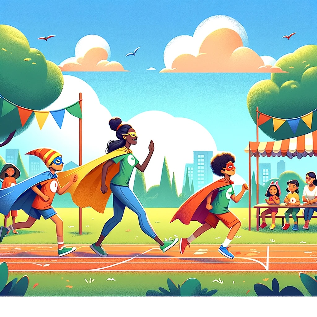 Hilarious Dress-Up Relay Race: Fun Party Game & Active Kids Team Challenge