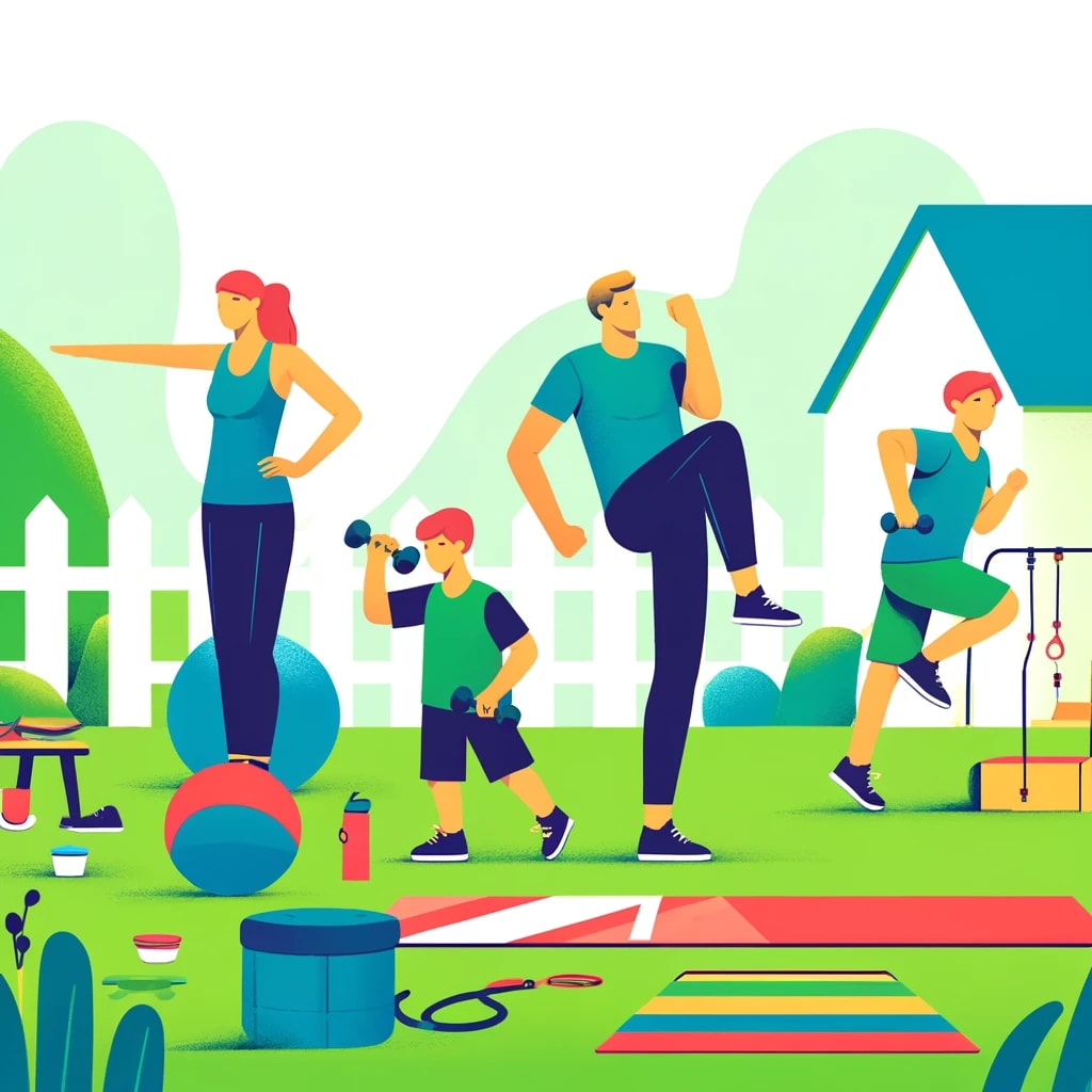 Family Fitness Challenge: Fun Physical Activities and Exercise Games for Kids Ages 6+