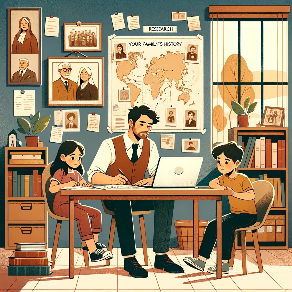 Family History Project: Ancestry Research and Genealogy Activities for Kids Ages 10+