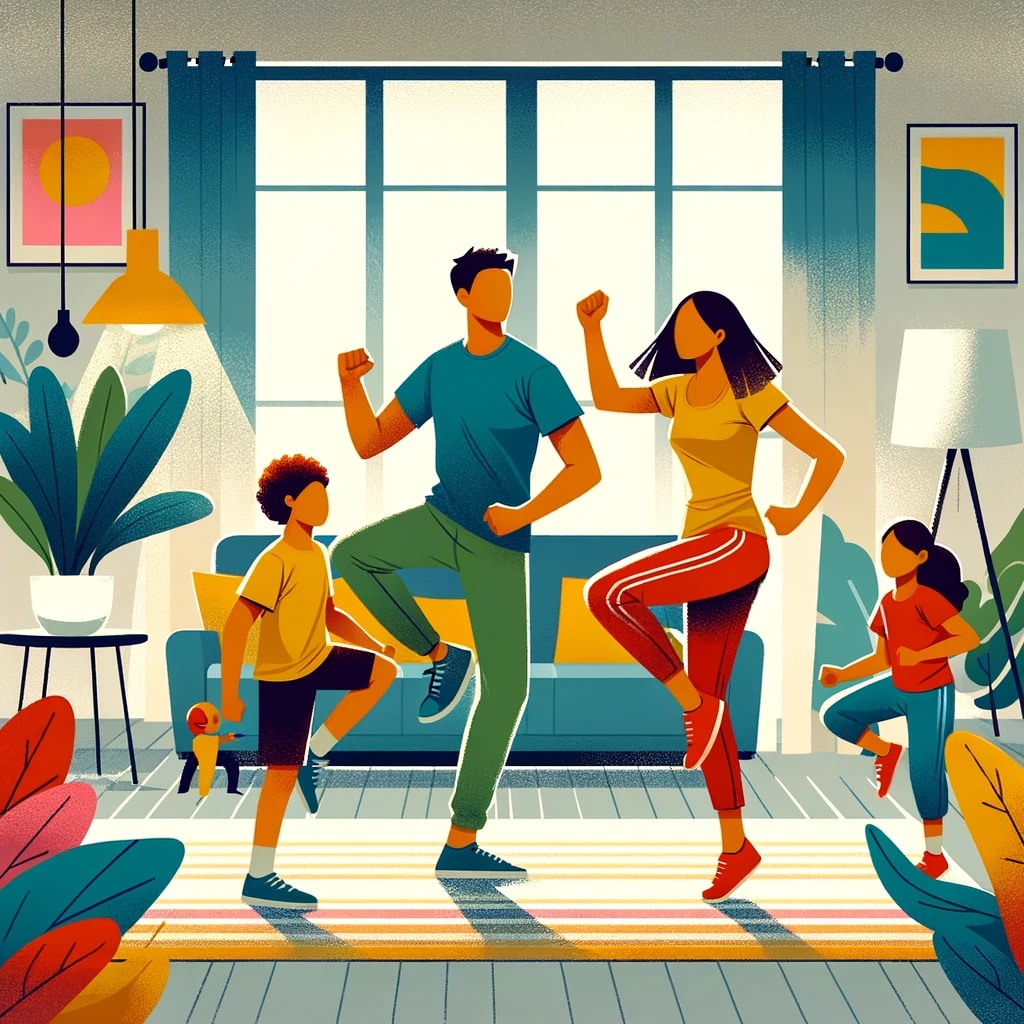 Family Zumba Dance Workout: Fun Fitness Exercise for Kids Ages 5-12 (30-Minute Dance Routines)