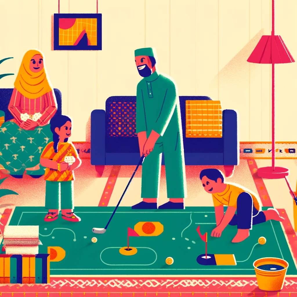 Indoor Mini Golf: Creative Course Design and Family-Friendly Putting Challenges for Children Ages 5+