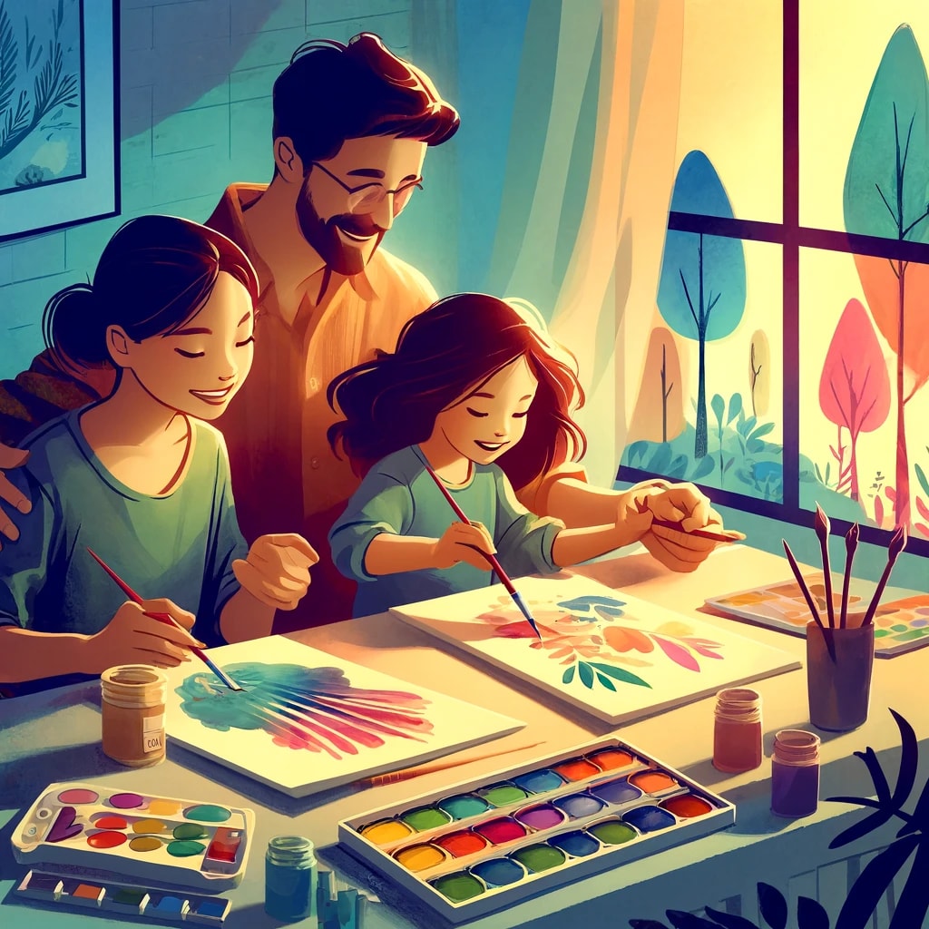 Beginner Watercolor Painting: Easy Techniques and Projects for Kids Ages 6+